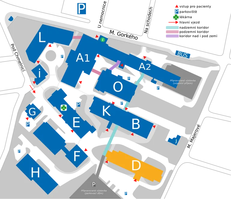 Lg Mapka Gastroenterologická a hepatologická poradna | Oblastní nemocnice ...